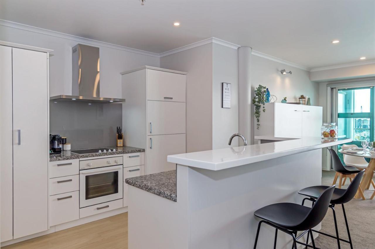 QV Elegant Modern Apt with Water View - 982 Auckland Exterior foto